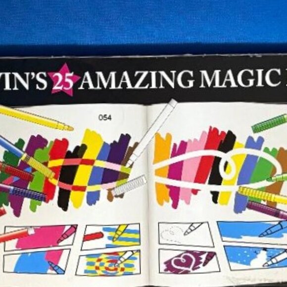 MARVIN'S 25 PACK AMAZING MAGIC PENS / MAGIC ART MAGIC PENS PLUS ERASABLE PENS!! - Picture 6 of 15